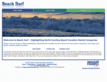 Tablet Screenshot of beachsurf.com